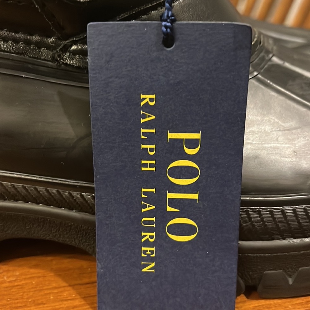 Polo Ralph Lauren Lowen Winter Duck Boots black new Mens Size 7 - Picture 13 of 16